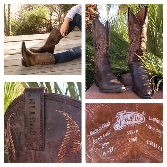 JUSTIN‎ BOOTS - Picture 1 of 8